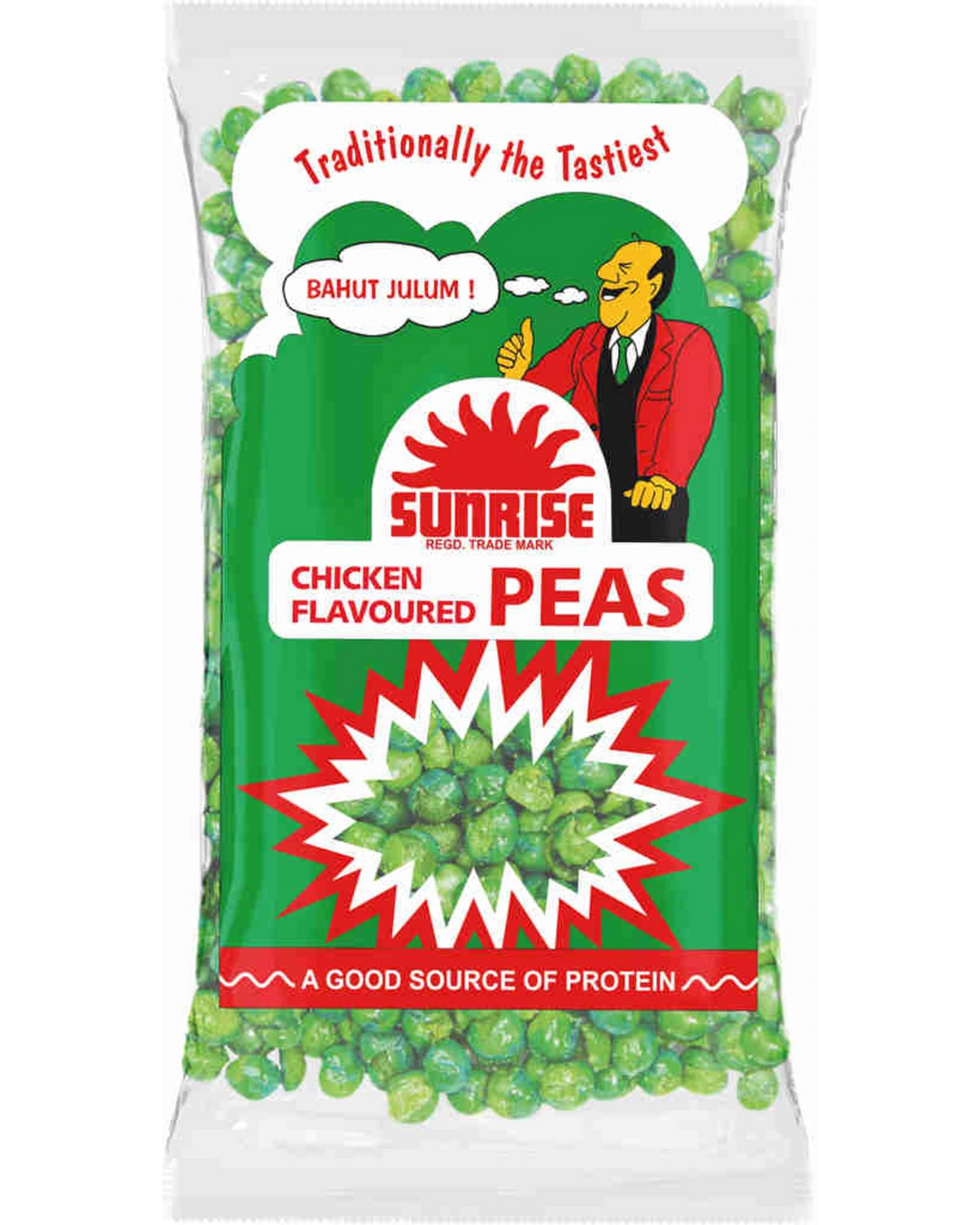 **FREE** Sunrise Chicken Flavoured Peas 100g